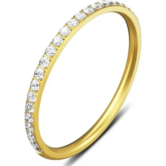 2-Pack 14K Gold Plated Stacking Rings for Oura Ring Gen 4/Oura Ring Gen 3, - Picture 2 of 7